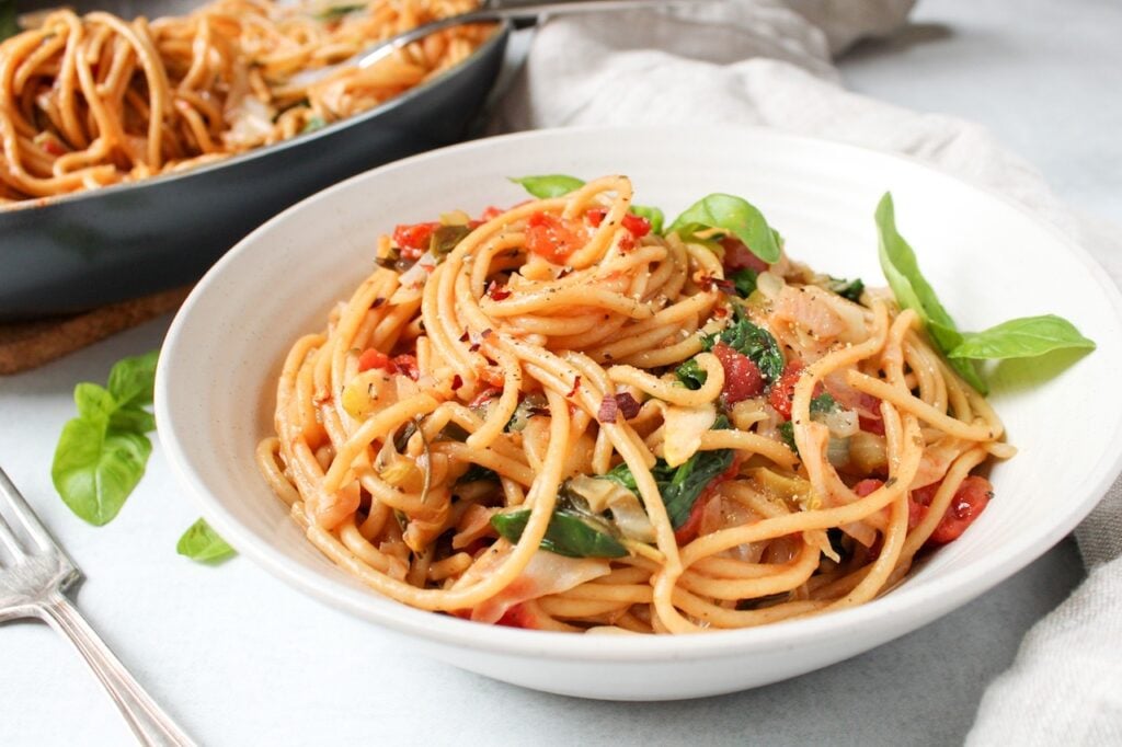 wheat or spinach pasta vs plain pasta