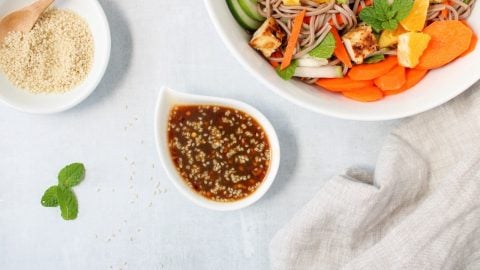 Sesame soy dressing