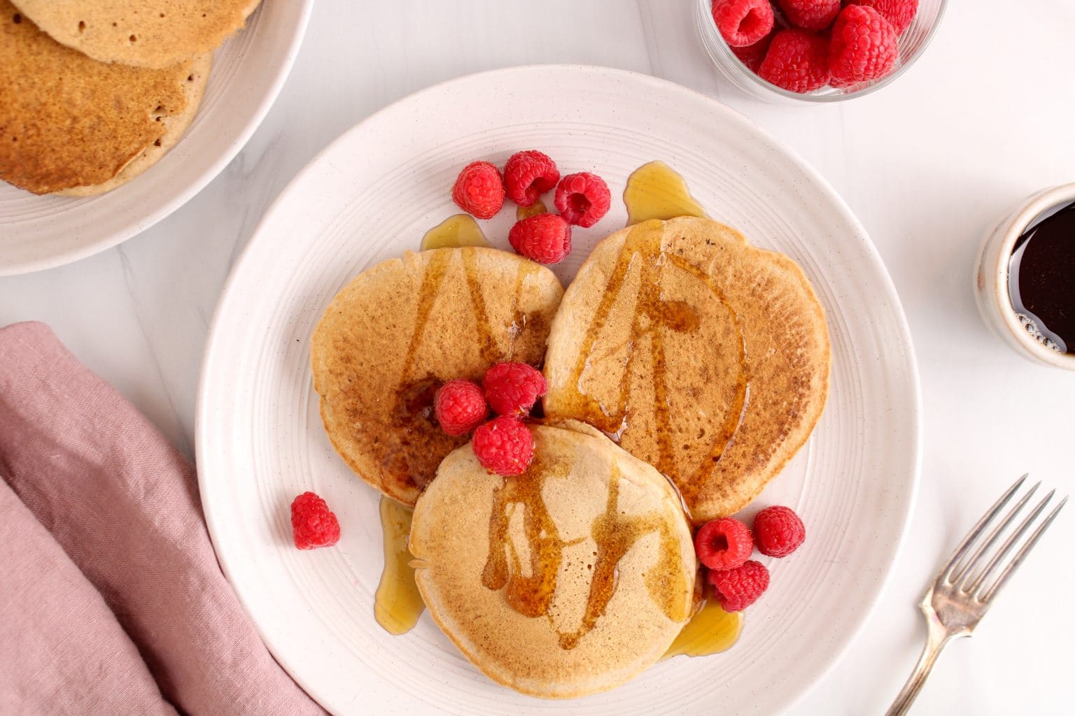 Vegan Oat Flour Pancakes (Fluffy & Easy Recipe) Plant Based Jess