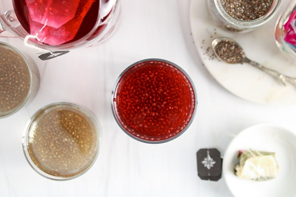 Chia seed tea - Plant Based Jess