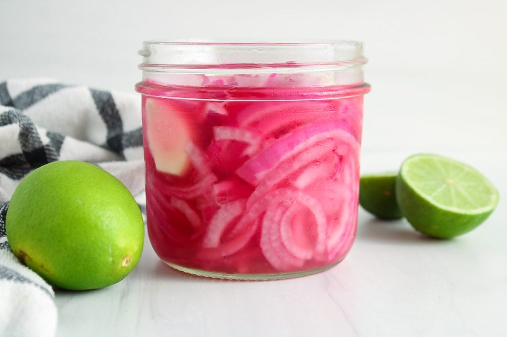 Mexican Pickled Red Onions - Closet Cooking