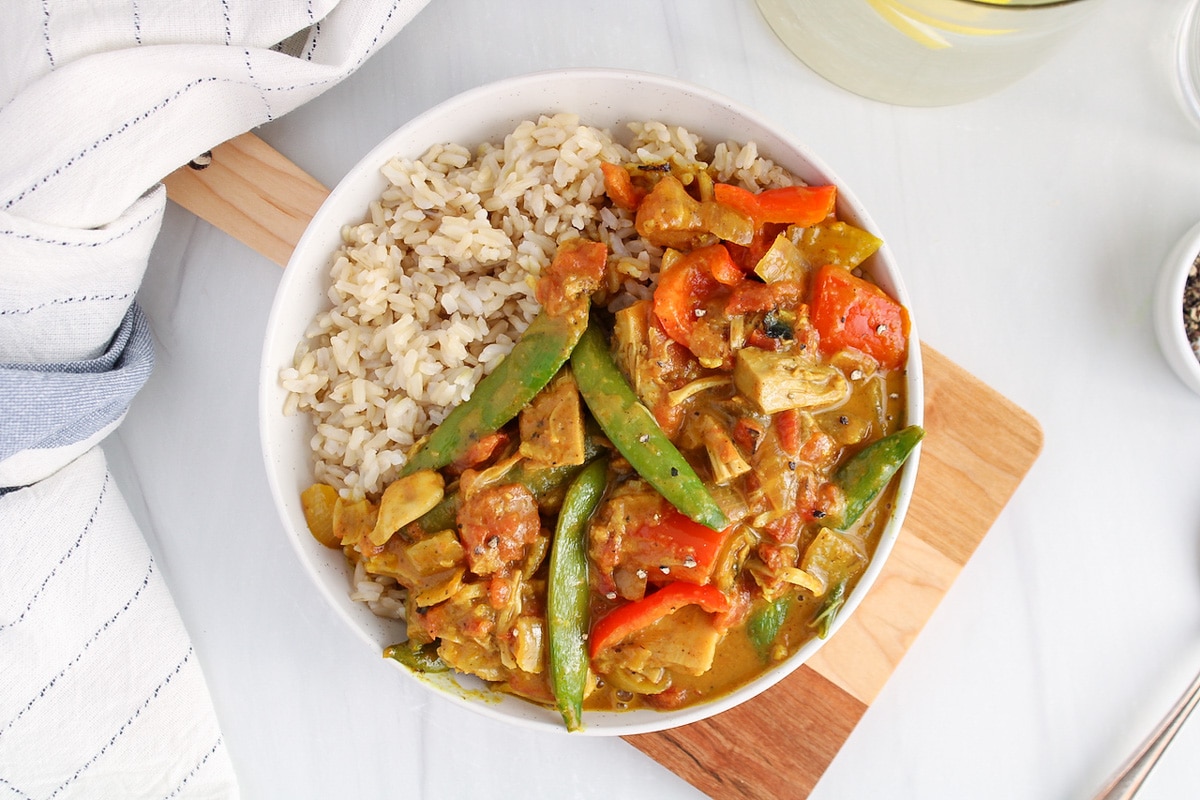 Vegan Jackfruit Curry Plant Based Jess