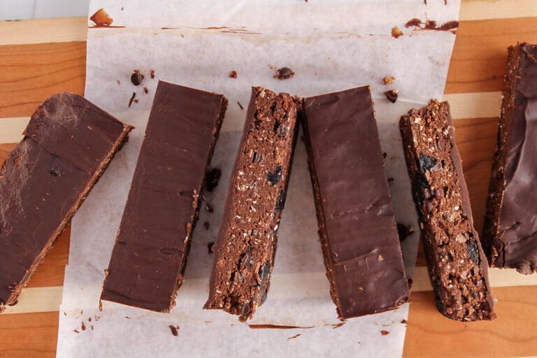 Chocolate Oatmeal No Bake Bars (Gluten-Free, Nut-Free) - Plant Based Jess