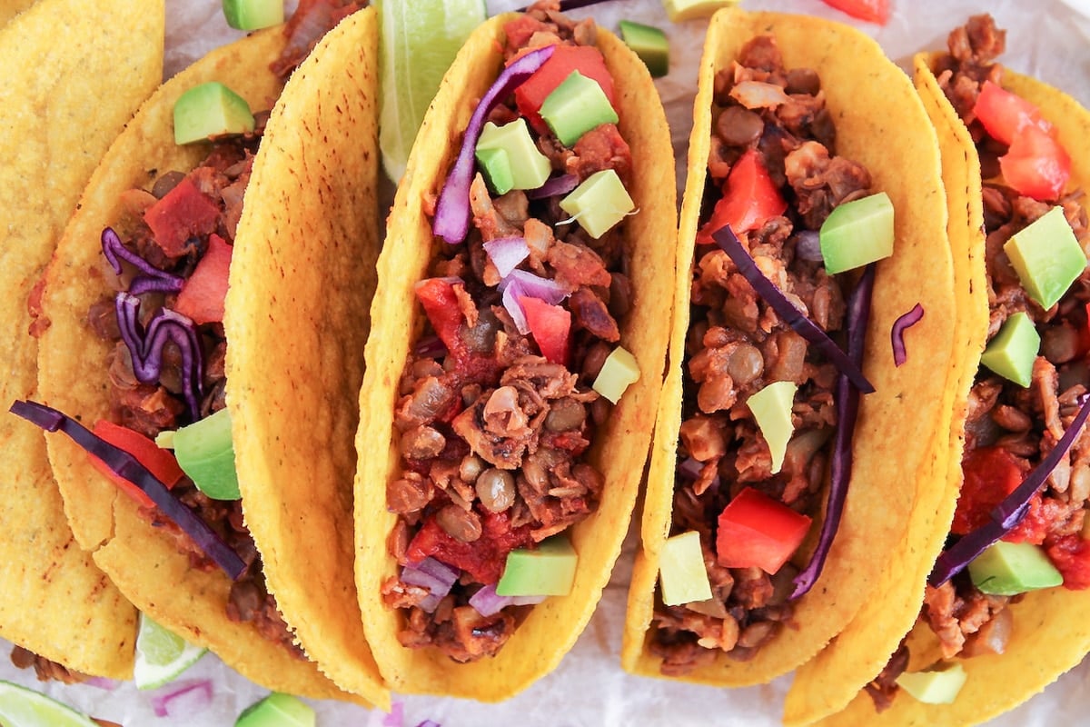 Lentil Walnut Taco Meat (Vegan and Easy) - Plant Based Jess