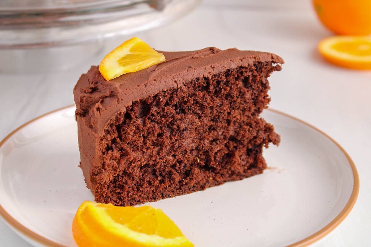 Vegan Chocolate Orange Cake Plant Based Jess