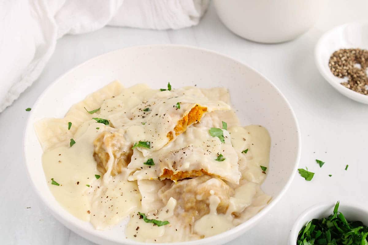 Homemade Vegan Butternut Squash Ravioli-image