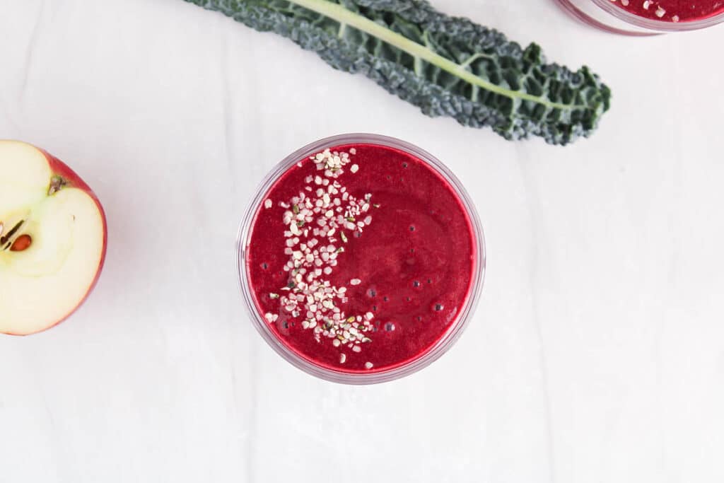 Beet Kale Smoothie - Plant Based Jess