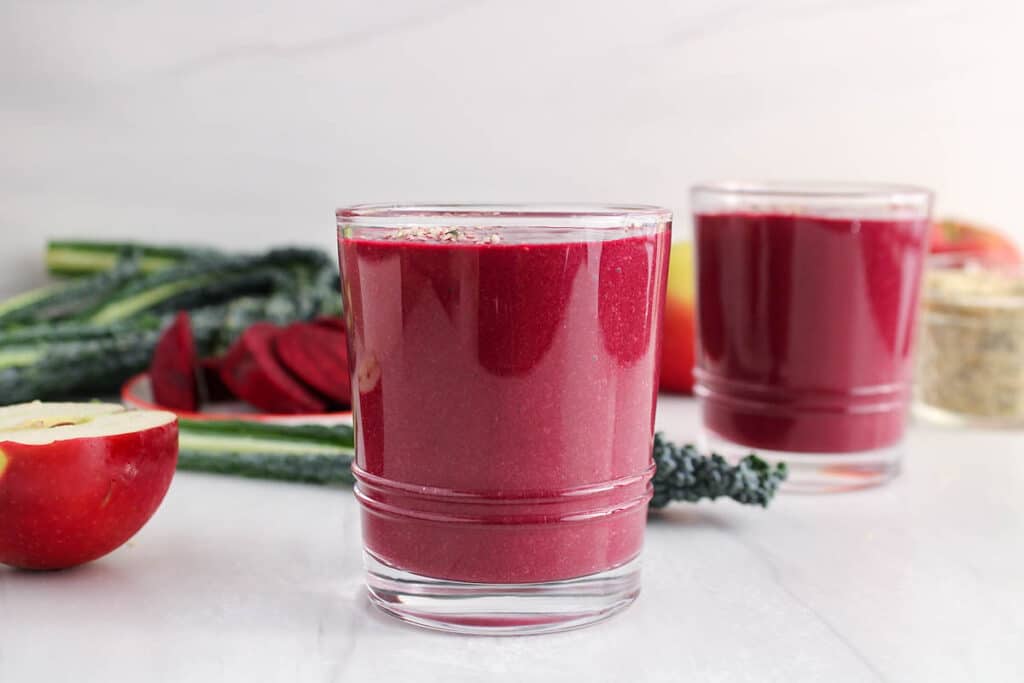 Beet Kale Smoothie - Plant Based Jess