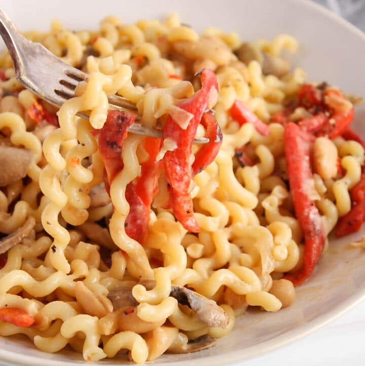 Coconut Milk Pasta Sauce Plant Based Jess