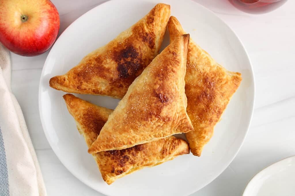 Vegan Apple Turnovers  Easy Plant-Based Puff Pastry Dessert - Plant n'  Spice