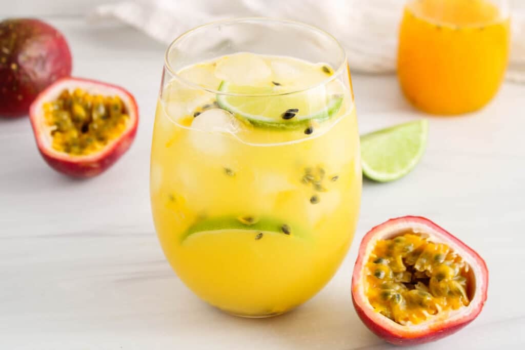 Passion Fruit Mocktail Plant Based Jess 5481