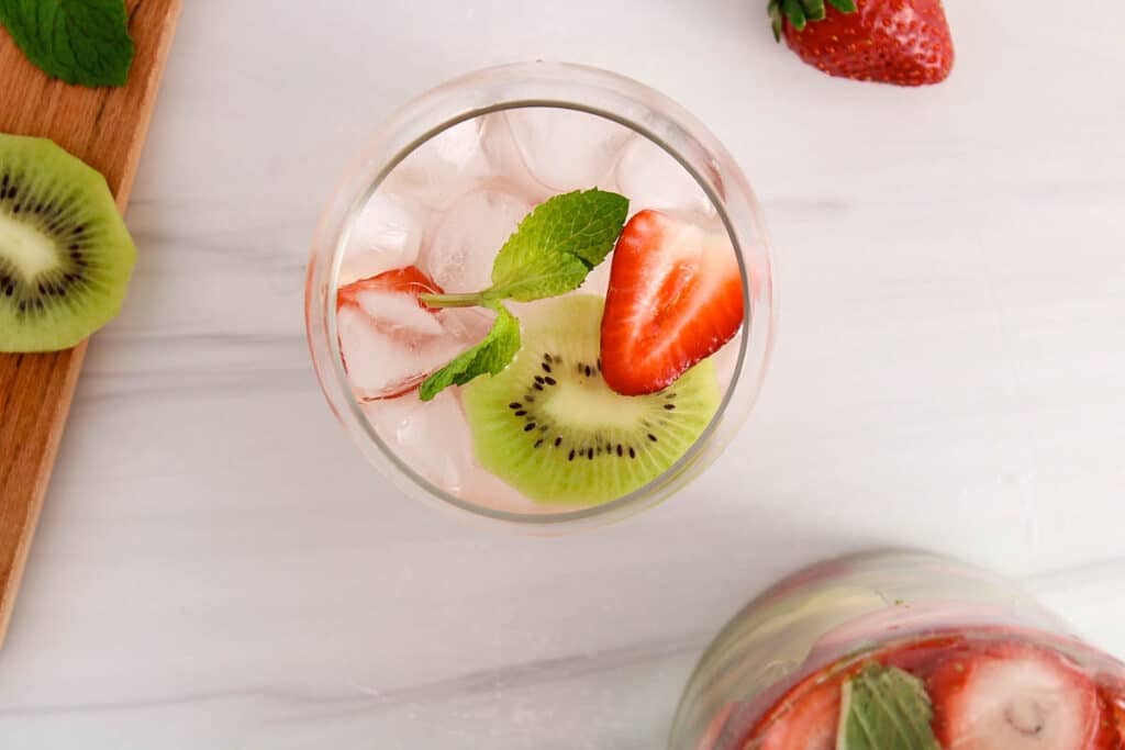 Strawberry Kiwi Flavored Water • Beautiful Ingredient