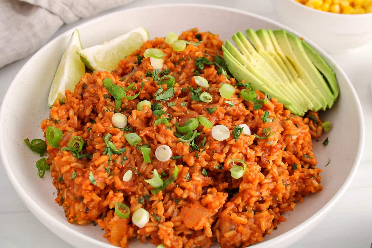 Rice Rice Plant Based Vegan Mexican Rice - Plant Based Jess