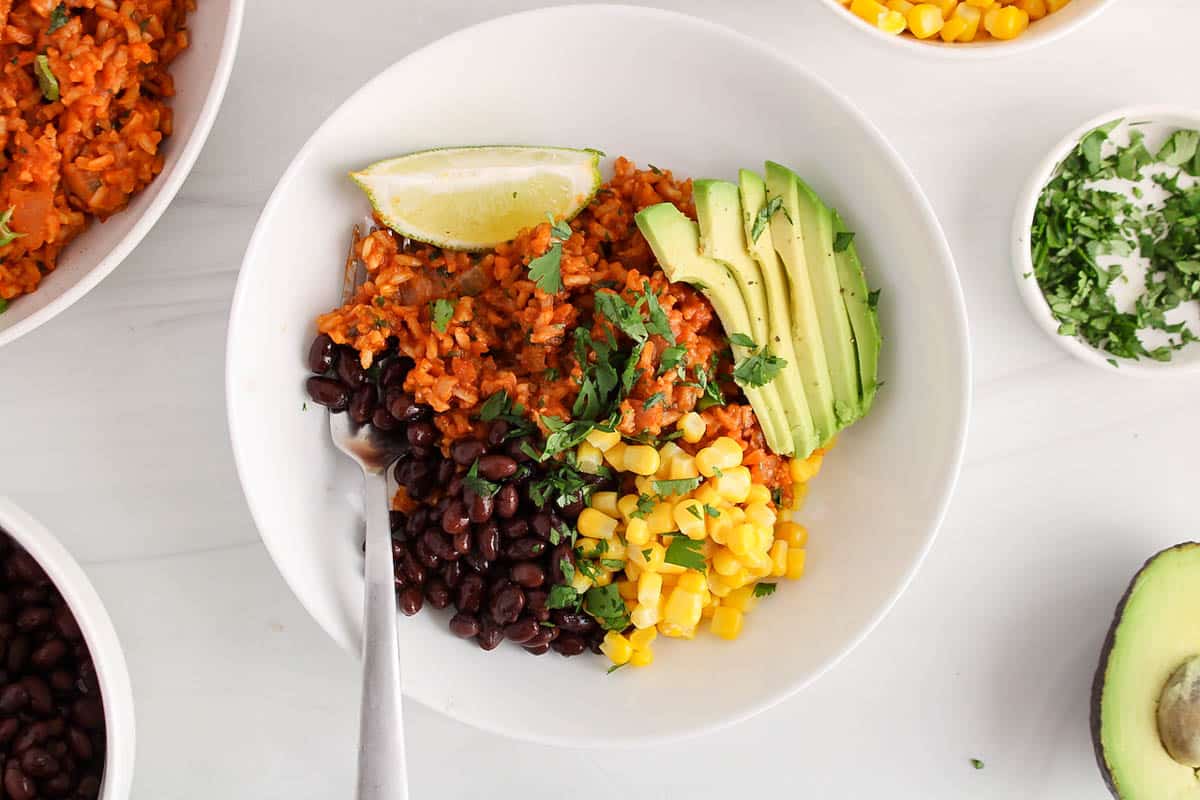 Rice Rice Plant Based Vegan Mexican Rice - Plant Based Jess
