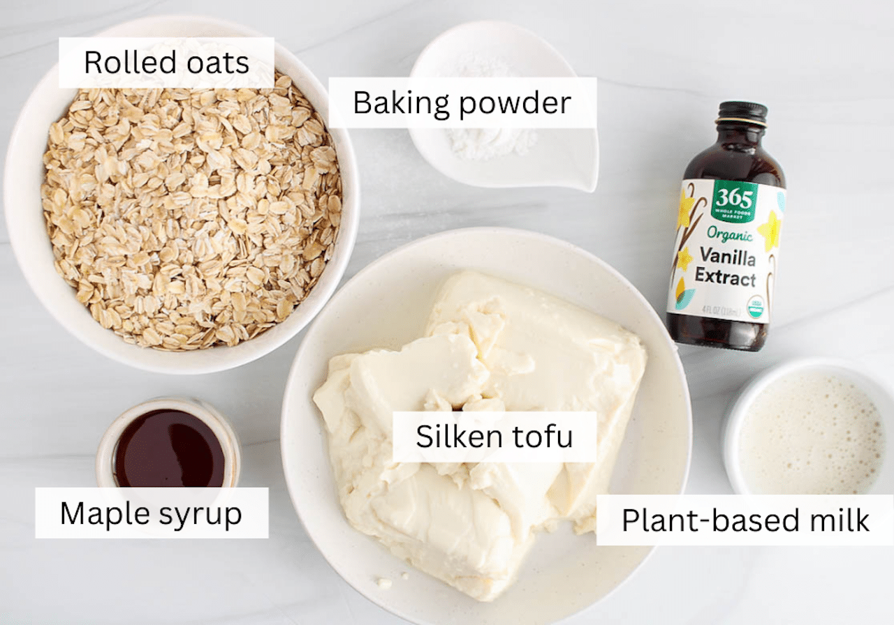 Silken Tofu Pancakes (Vegan, GlutenFree, HighProtein) Plant Based Jess
