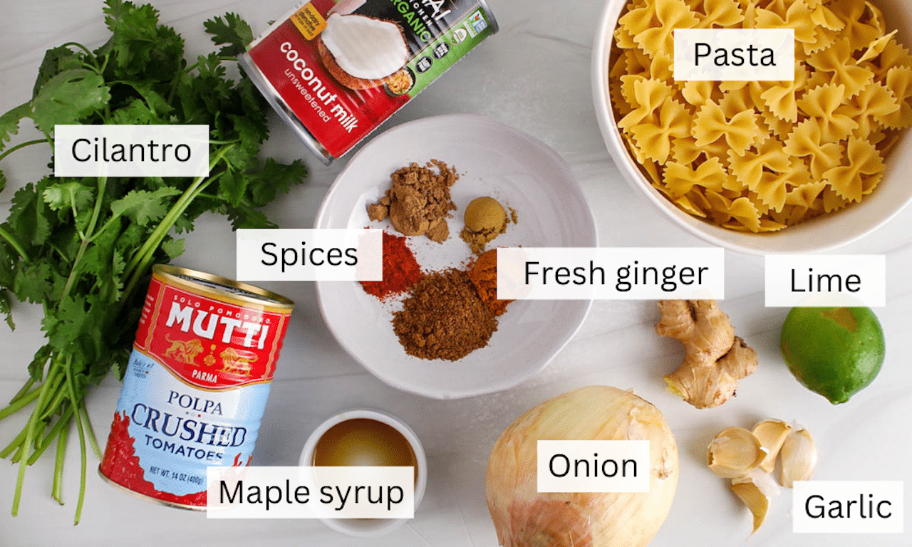 Tikka Masala Pasta (Easy Indian Style Pasta Sauce) Plant Based Jess