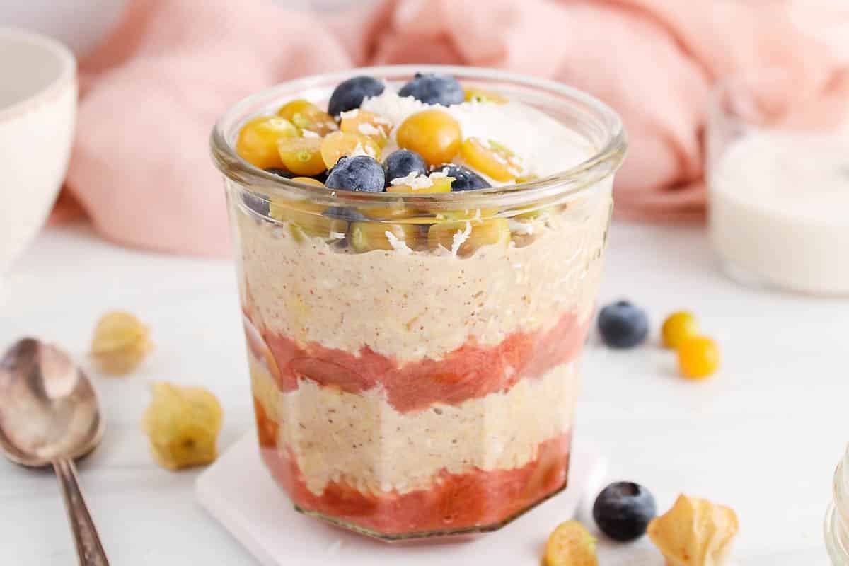 Overnight Oats without Chia Seeds Plant Based Jess