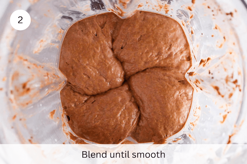 In process picture: blend until smooth.