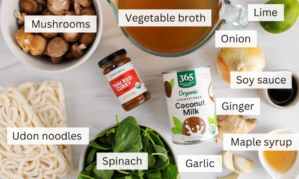 Showing are the ingredients needed to make this recipe.