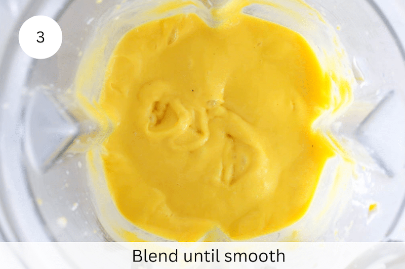 In process picture: blend until smooth.